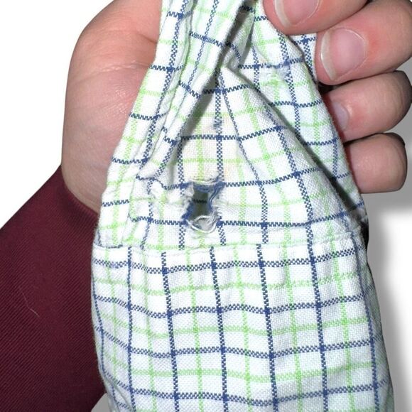 Polo Ralph Lauren Green Flesh Pony Oxford Button Down Shirt M - Picture 6 of 7